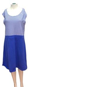 LL Bean Striped Nautical Dress